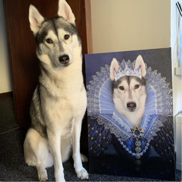 Portret Arystokratka na...